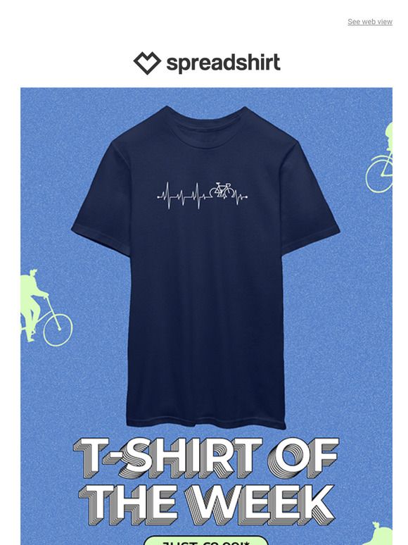 £8.99 for the cyclers T-shirt of the week 🚲