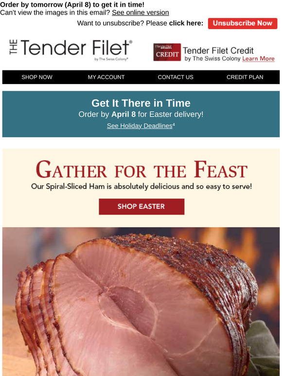 Time Is Running Out for Your Easter Ham