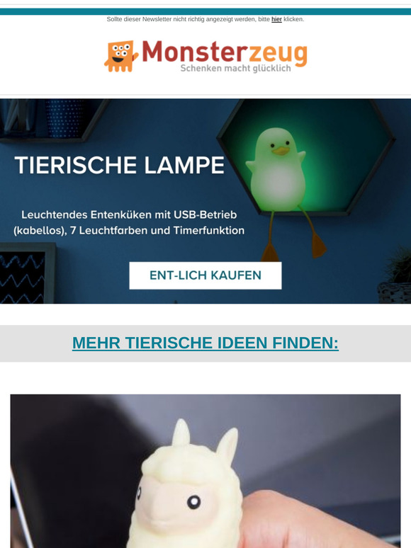 Kabellose Küken Lampe & Nachtlicht für Kinder!! TIERISCH süße Geschenkidee!!