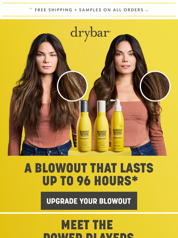 Upgrade your blowout 🌟