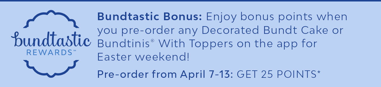 Bundtastic Bonus