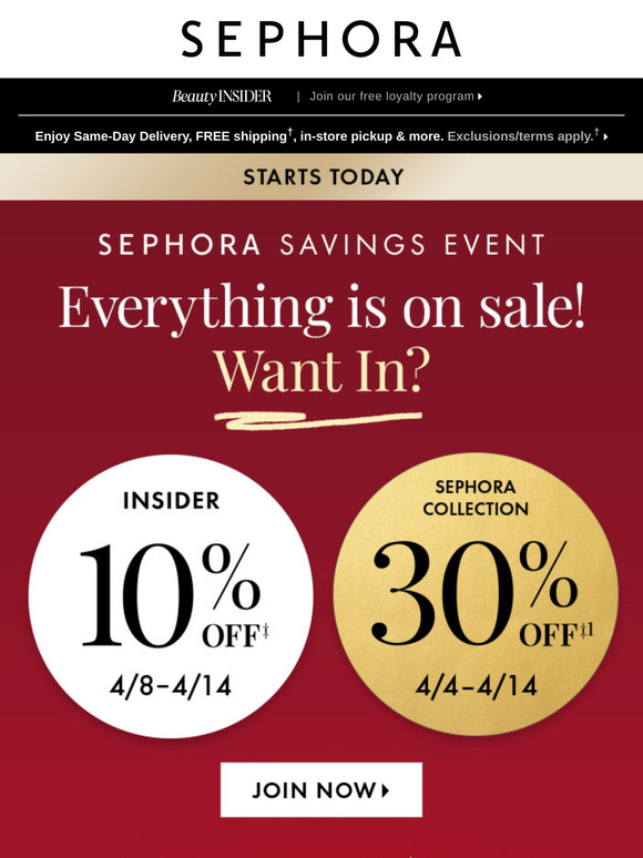Want MAJOR savings? Join Beauty Insider 🙌🏽