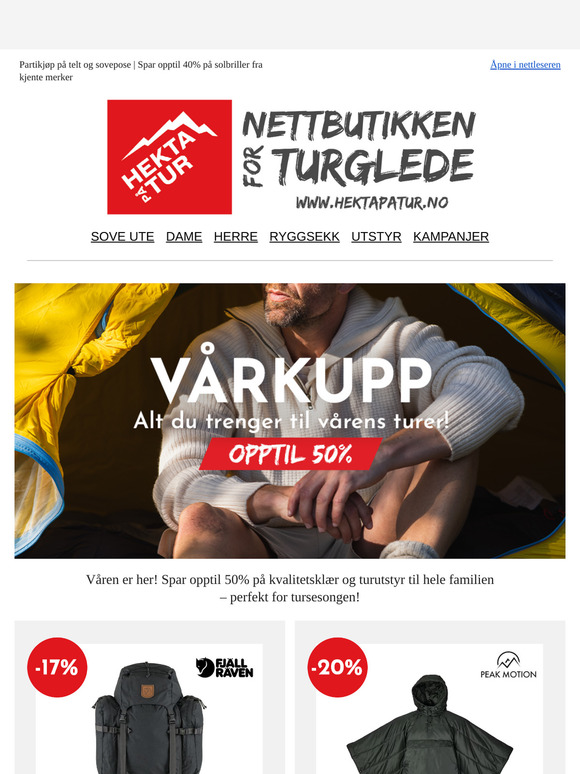 Kampanjer du ikke vil gå glipp av!