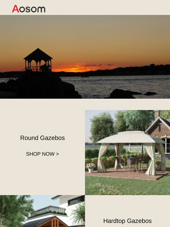 Upgrade Your Outdoors – Shop Top Gazebo Picks!