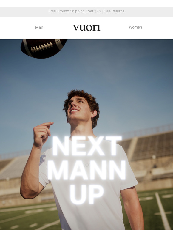 Introducing Arch Manning: Our New Vuori Athlete