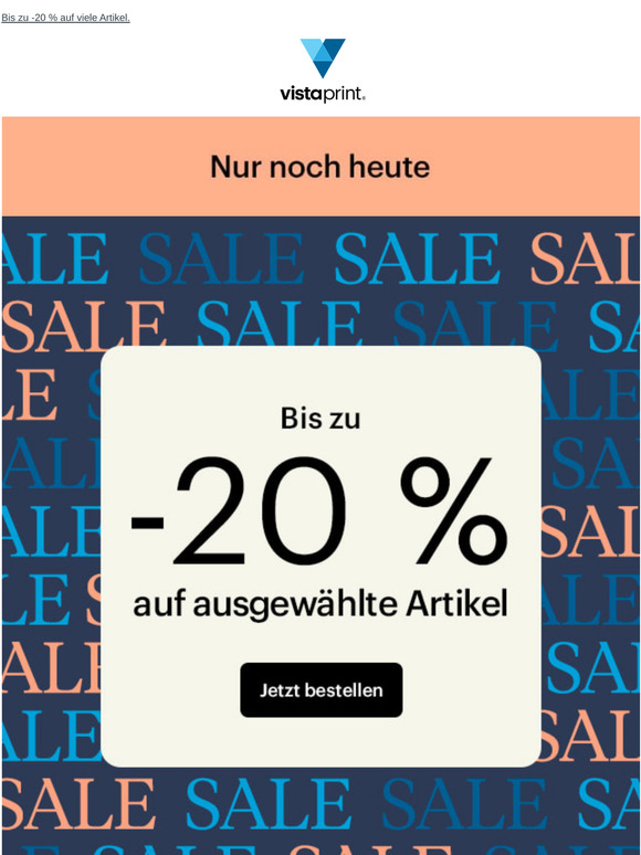 Achtung: Der Sale endet um Mitternacht!