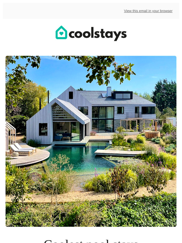 21 gorgeous stays with pools 🏊