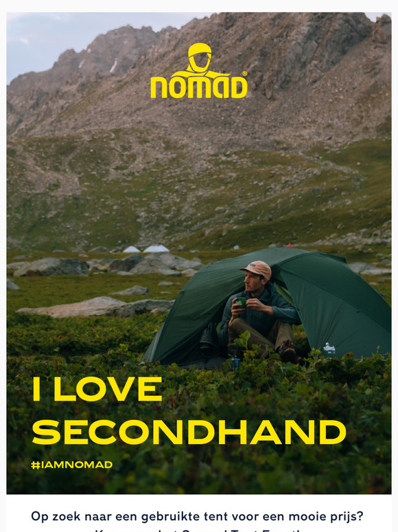 Join Second Tent Event met NOMAD - 13 april