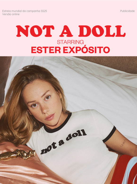 Not A Doll, com Ester Expósito