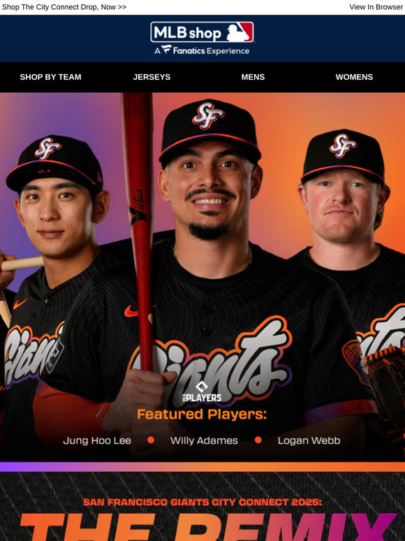 NEW IN From San Francisco Giants