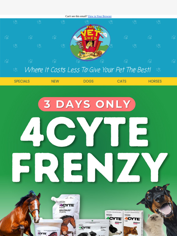 THE 4CYTE™ FRENZY IS LIVE – 3 Days of Massive Deals! 🔥