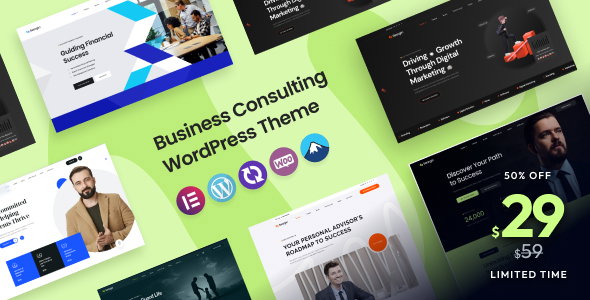 Seargin — Business Consulting WordPress Theme