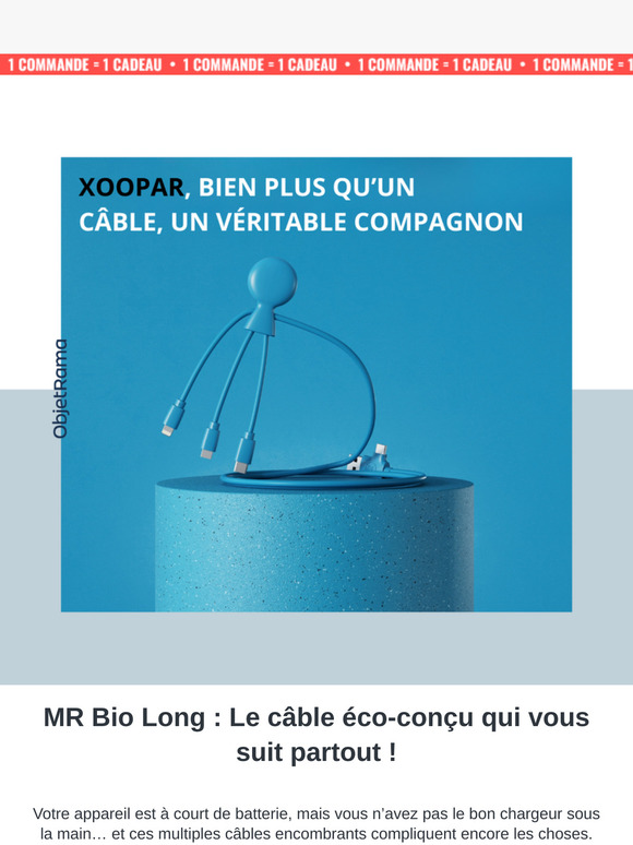 Mr Bio Long, le compagnon connecté et responsable de votre marque !