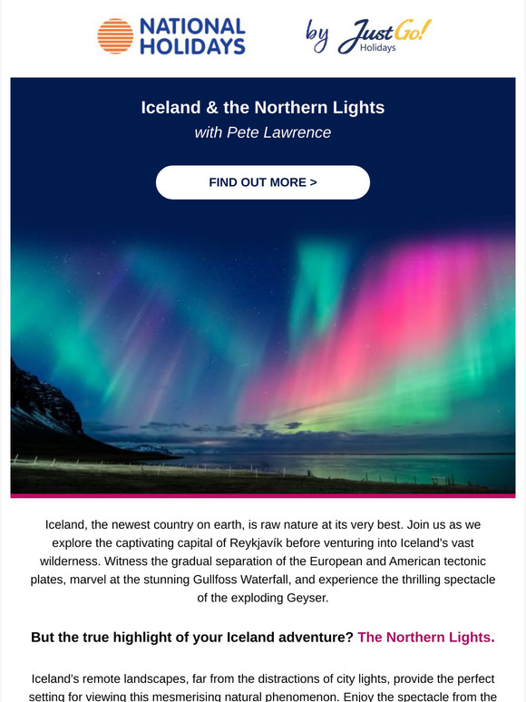 Your chance to see the Northern Lights in Iceland