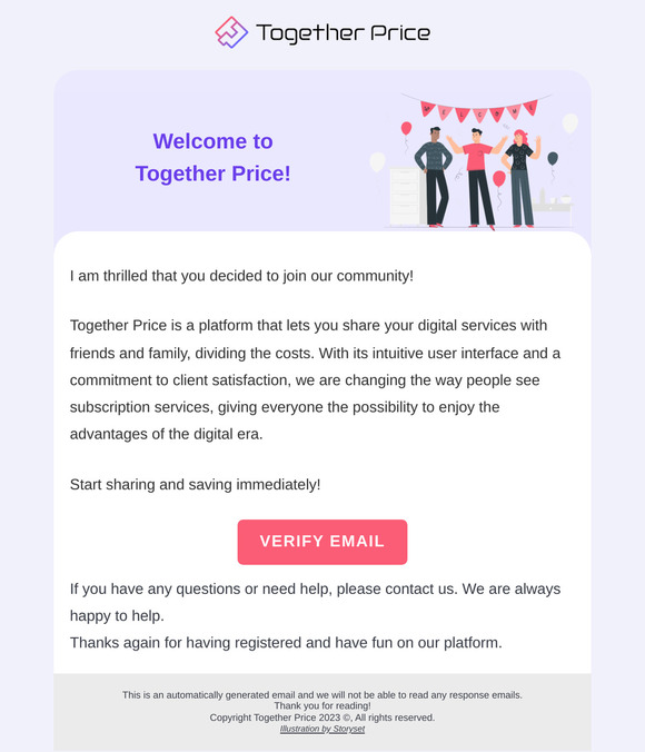 Together Price welcomes you!