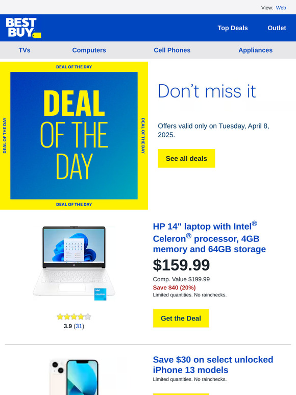 Today only: Power up your productivity with savings on an HP laptop, plus more