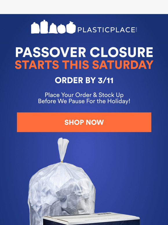 ⏰ 3 Days Left to Stock Up Before Our Holiday Closure!