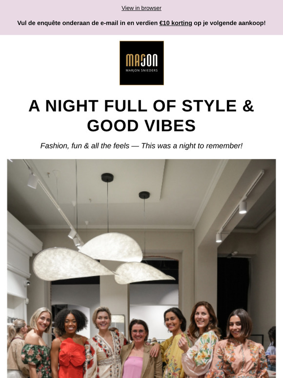 Fashion, Friends, and Fabulous Moments! 💖💫🍾 Bekijk de hoogtepunten van ons fashion event!