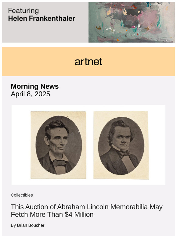 Lincoln Relics Head to $4M Auction