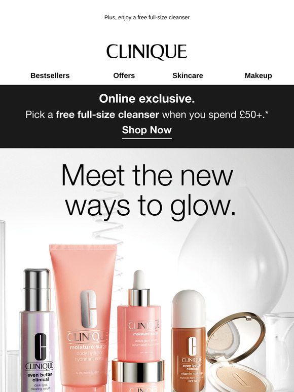 Meet the NEW ways to glow ✨