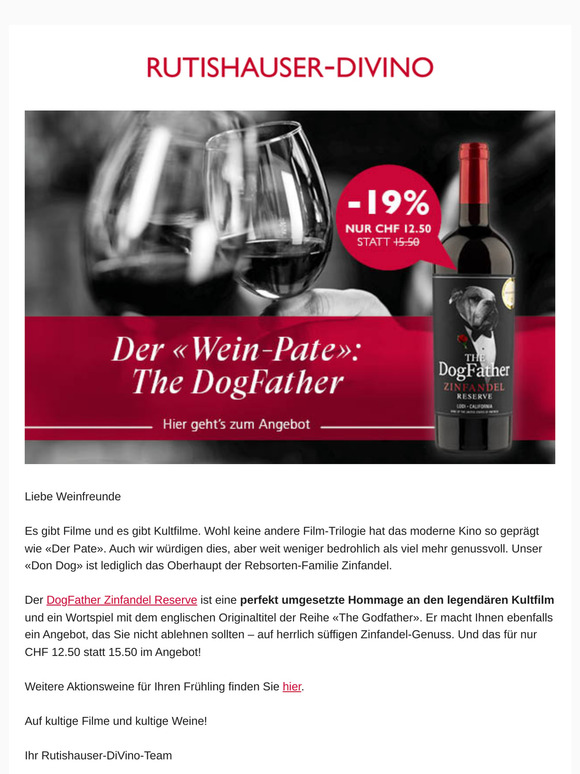 The DogFather macht Ihnen ein Angebot!