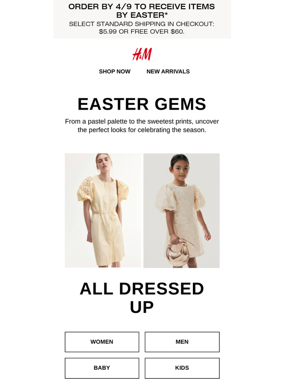 Hop in, we're going Easter shopping