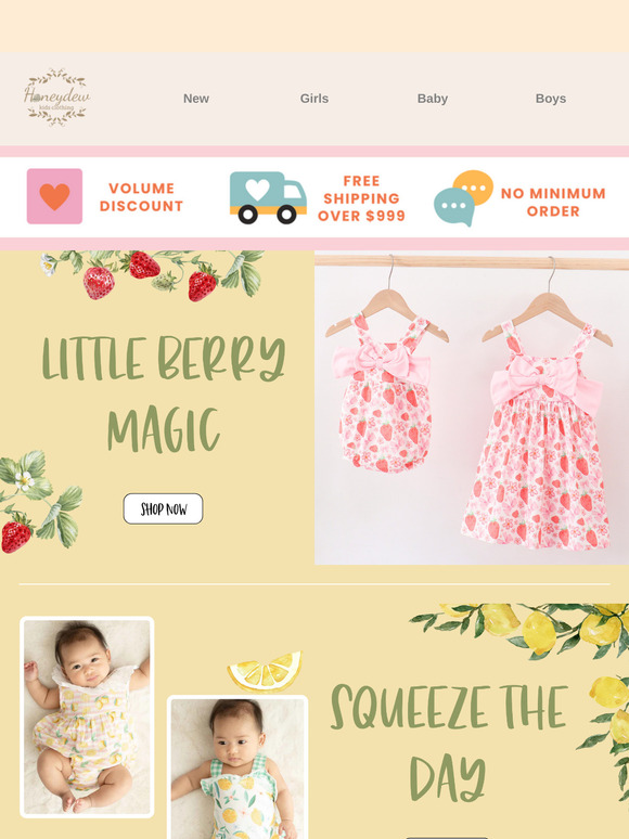 🍓 Freshly Picked & Full of Charm