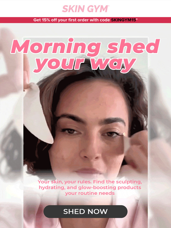 Rise, shed, & shine! ☀️