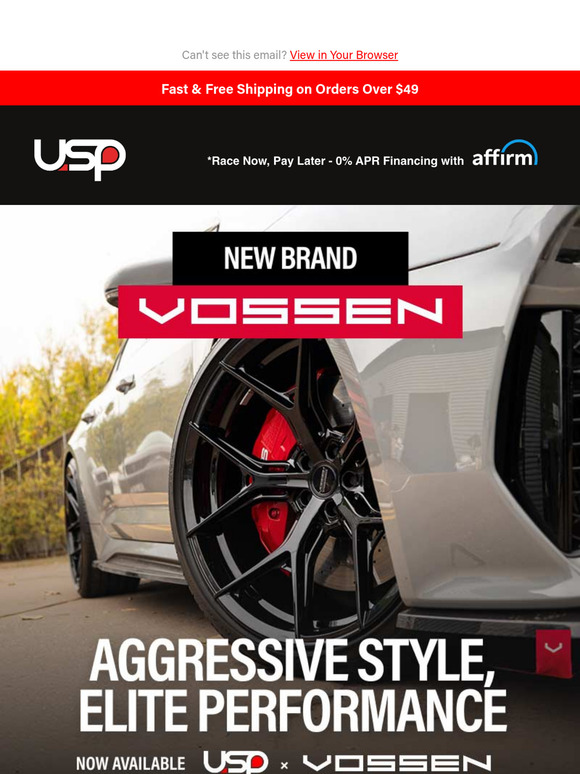 New Brand: Vossen Wheels Now at USP Motorsports!