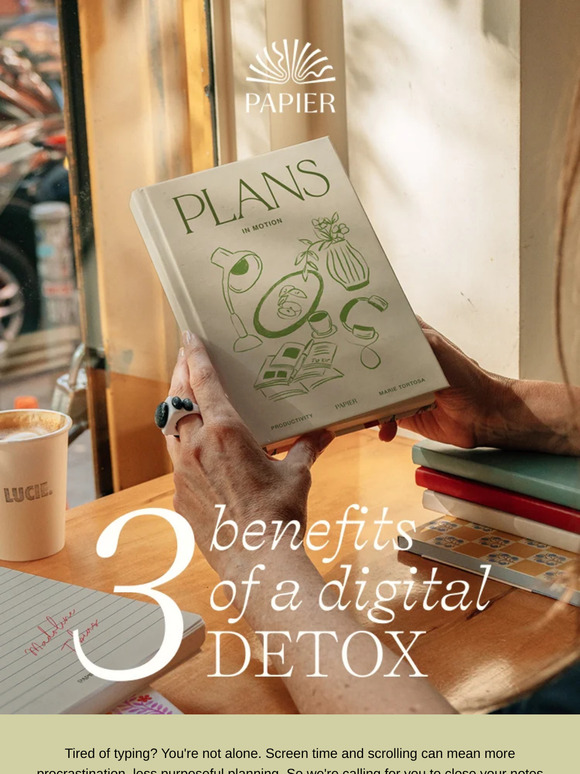 Time for a digital detox, —?