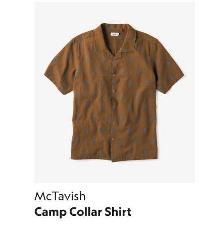 Camp Collar Shirt