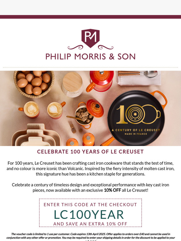 Celebrate 100 Years of Le Creuset 🔥🥳