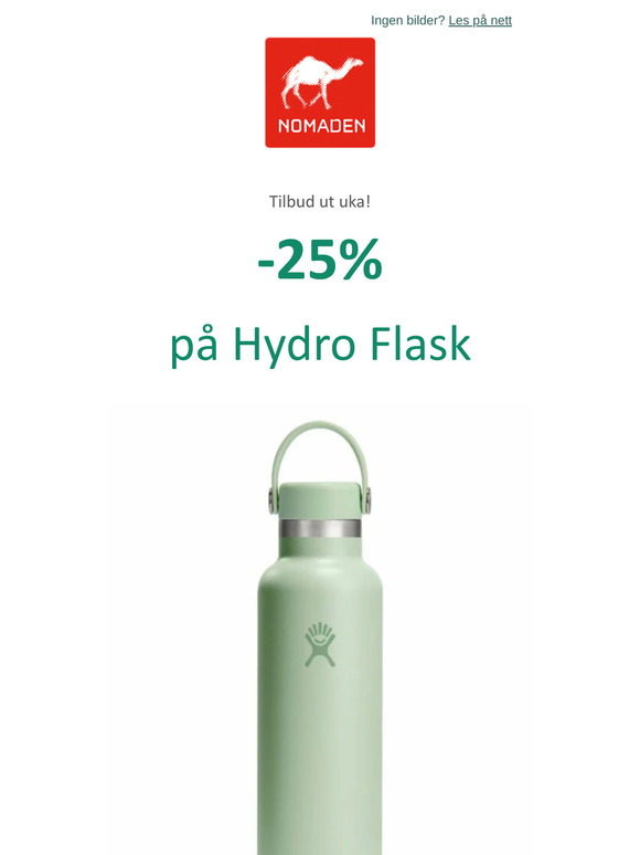 -25% på Hydro Flask 💧