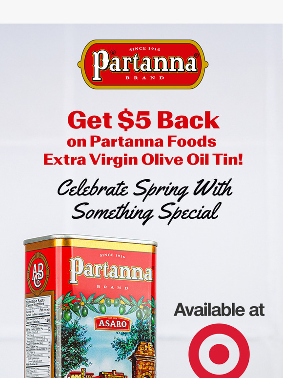 Save on Partanna with Aisle + Target