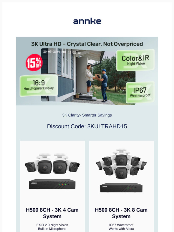 🔍 3K Ultra HD: Crystal Clear | 15% OFF Today!