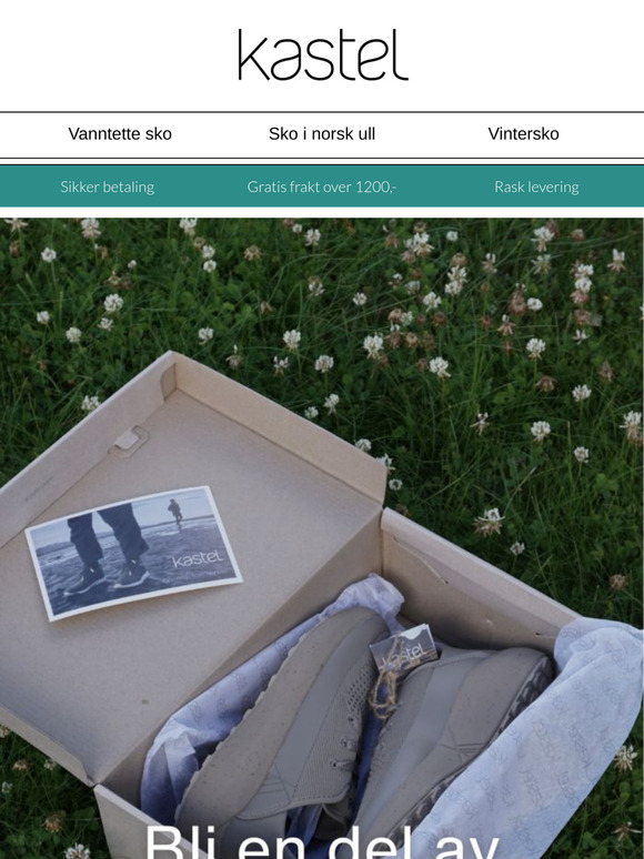Bli med oss videre på reisen 👟