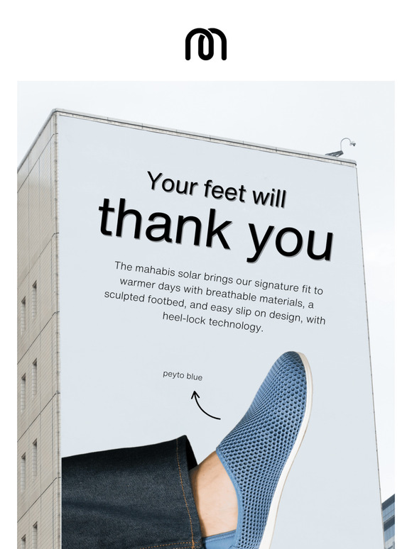 Worn by feet everywhere