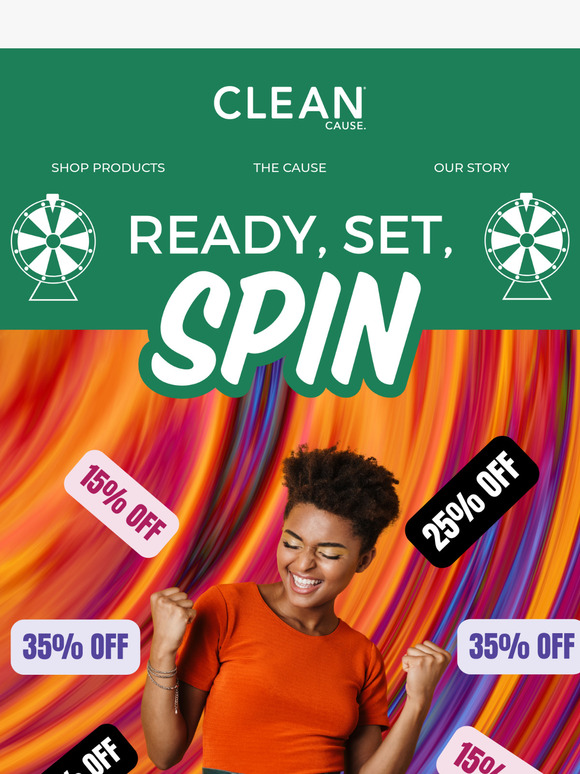 🎰 Spin to Win: Up to 35% Off!