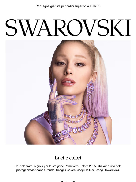 Ariana Grande illumina la stagione Primavera-Estate 2025