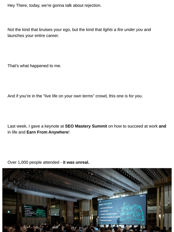 How “no” turned into a $1,000,000 career
