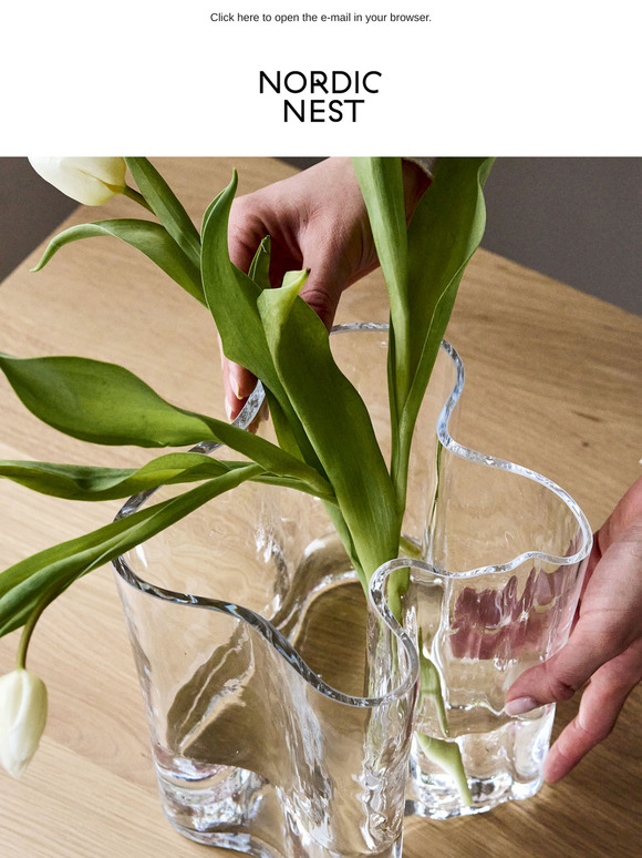Welcome the spring flowers with new vases!