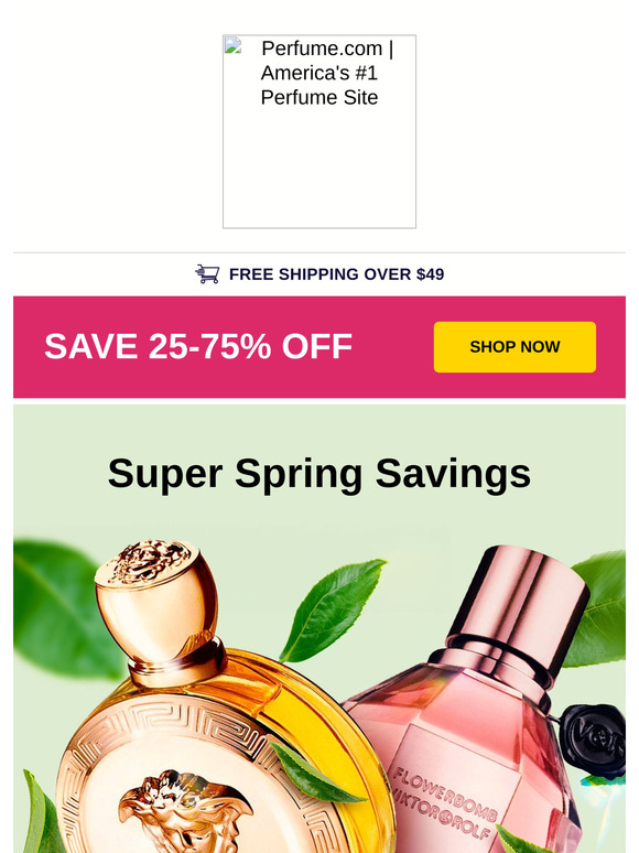 Super Spring Savings + Free Shipping