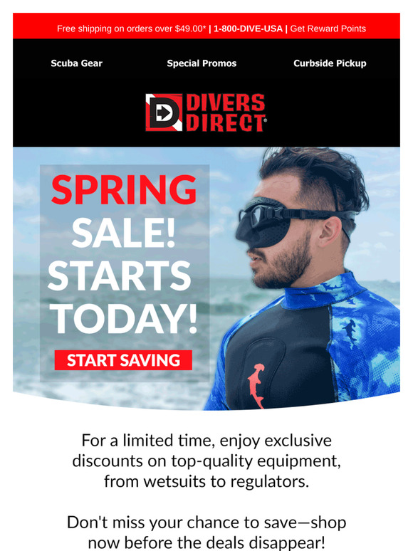 Up to 50% OFF - Our Spring Sale Starts NOW! ⏰