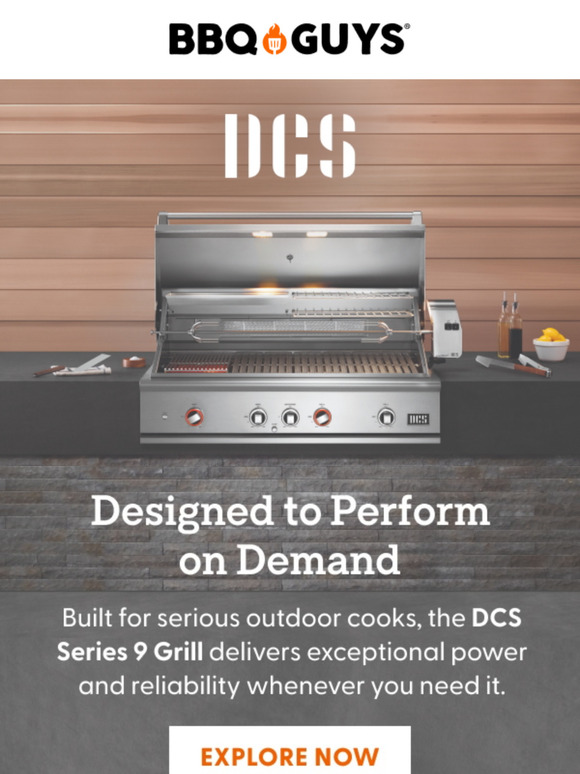 Your perfect grill, crafted to meet your high standards