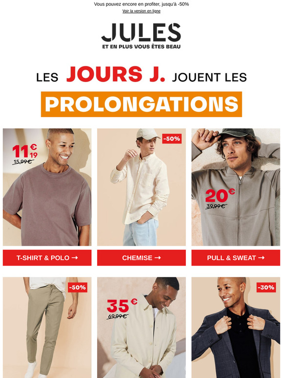 Les JOURS J. jouent les prolongations 🔴