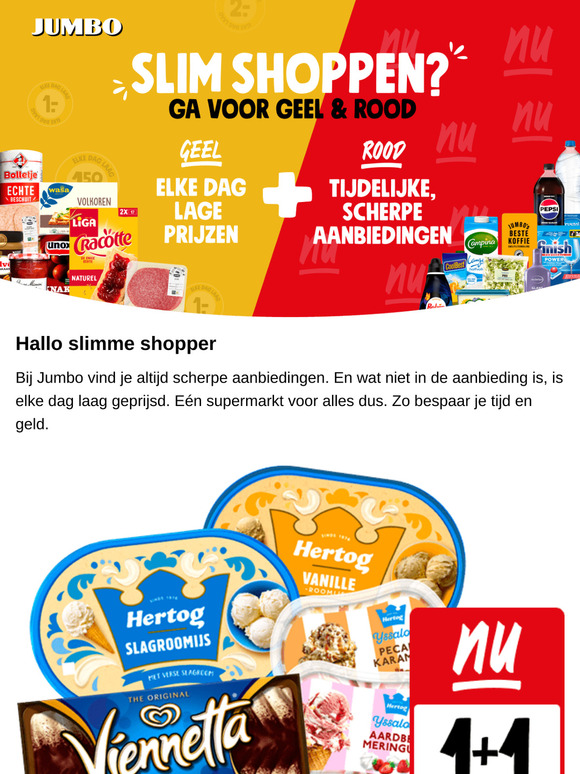 Hallo slimme shopper! 🟡 🔴