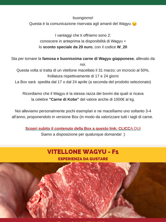 🥩 Toro WAGYU F1 🥩