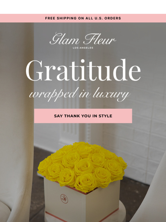 A Thank You That Lasts Longer Than Words 💐