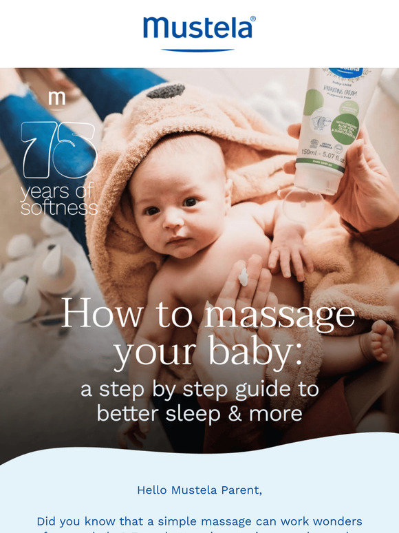 Tutorial: Soothing baby massage made simple 🤍