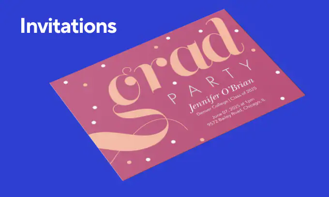 40% off cards, invites and photo gifts